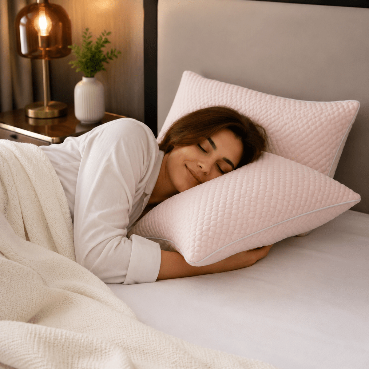NECKRELAX – Ergonomic Cooling Neck Support Pillow for Restful Sleep