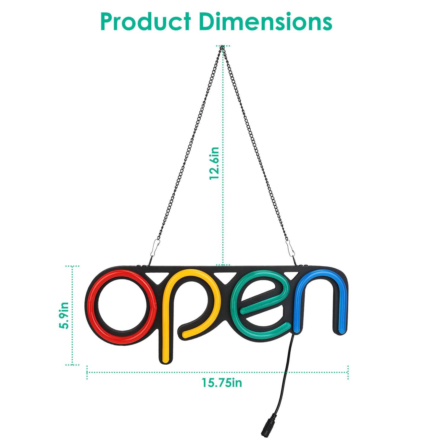 Neon Open Sign Light