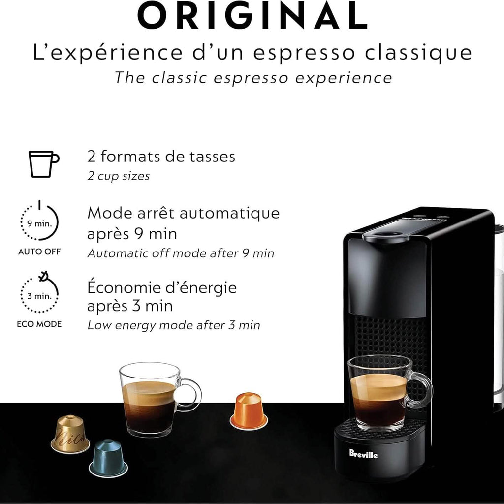 Nespresso Essenza Mini Espresso Machine by Breville  (Refurbished)