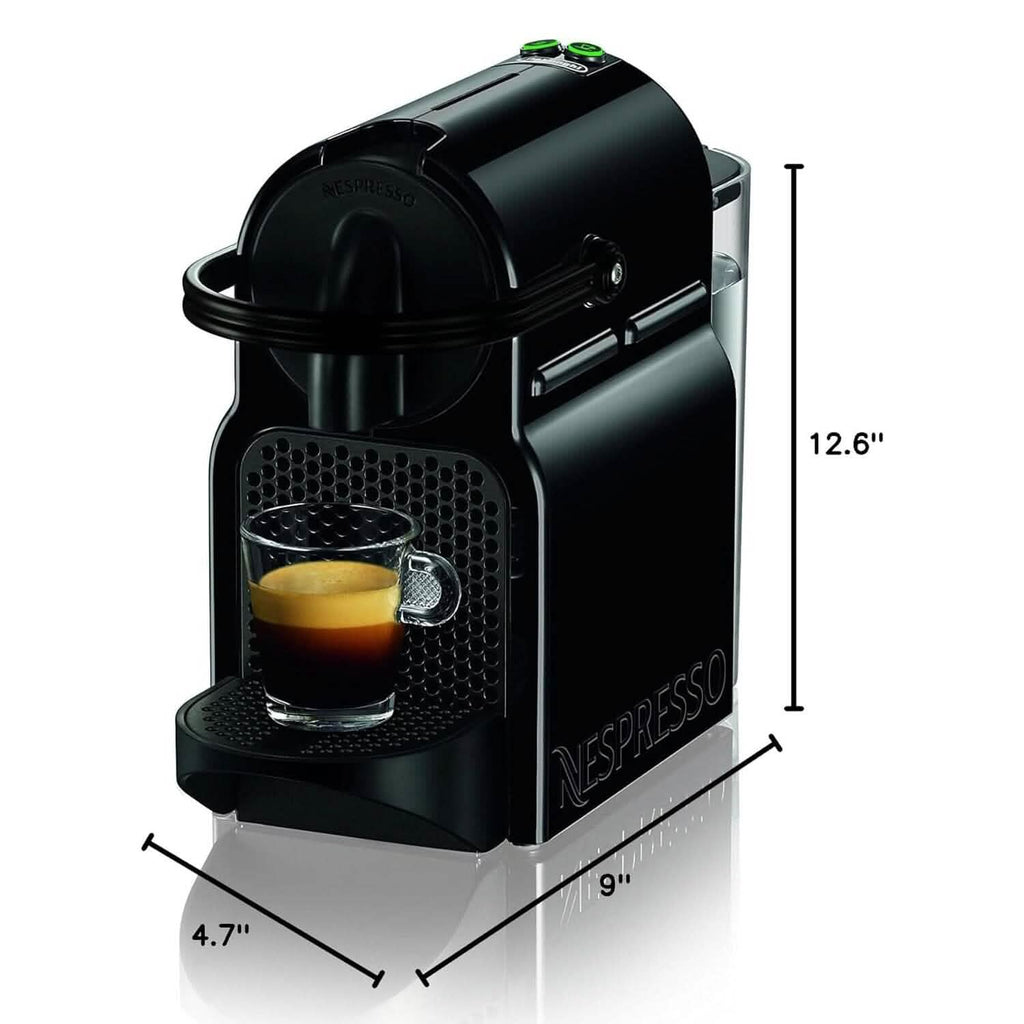 Nespresso Inissia Espresso Machine by De'Longhi 24 Oz. - Black (Refurbished)