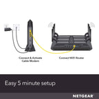 NETGEAR Nighthawk Cable Modem CM1200 - Compatible with all Cable Providers  (Refurbished)