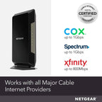 NETGEAR Nighthawk Cable Modem CM1200 - Compatible with all Cable Providers  (Refurbished)