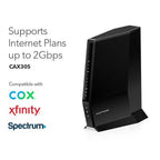 NETGEAR Nighthawk DOCSIS AX2700 3.1 2.7Gbps Two-in-One Cable Modem Router (CAX30-100NAS) (Refurbished)