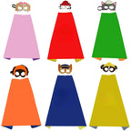 Halloween Costumes Kids Cape Mask Costume Set