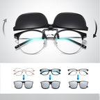 New Polarized Clip-On Flip-Up Sunglasses