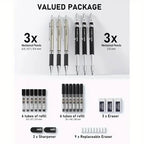 Nicpro Art Mechanical Pencil Set for Writing, Sketching, Drawing With Lead Refills Case