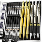 Nicpro Art Mechanical Pencil Set for Writing, Sketching, Drawing With Lead Refills Case