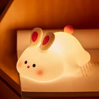 Night Light Kids Rechargeable Dimmable Animal Bedside Lamp