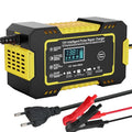 Niki | 12V 6A Smart Car Battery Charger | Pulse Repair, LCD Screen & Fast Charging for AGM, Gel & Lead-Acid Batteries
