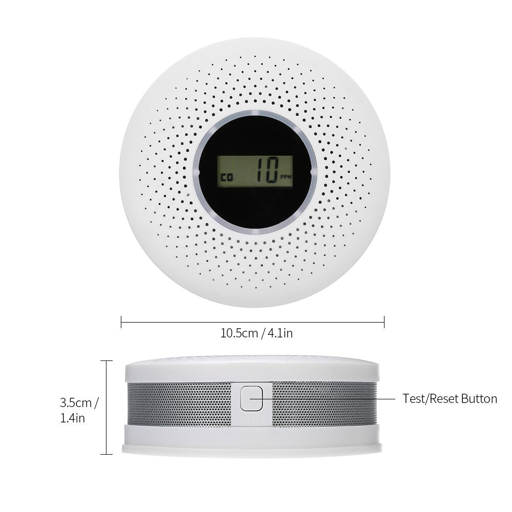 Niki | Digital Display Smoke & Carbon Monoxide Detector