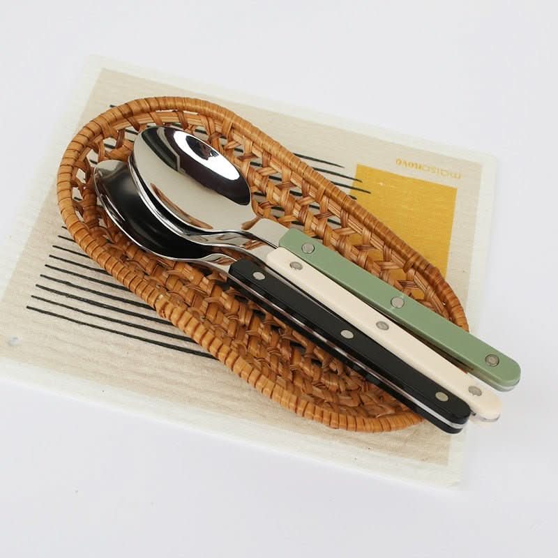 Niki | 24-piece stainless steel cutlery set with engraving
