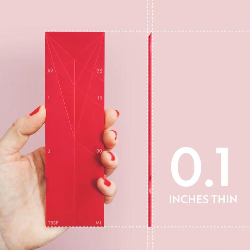 Niki | 3-in-1 Folding Measuring Spoons | TriScoop Magnetic Design | Space-Saving Kitchen Tool