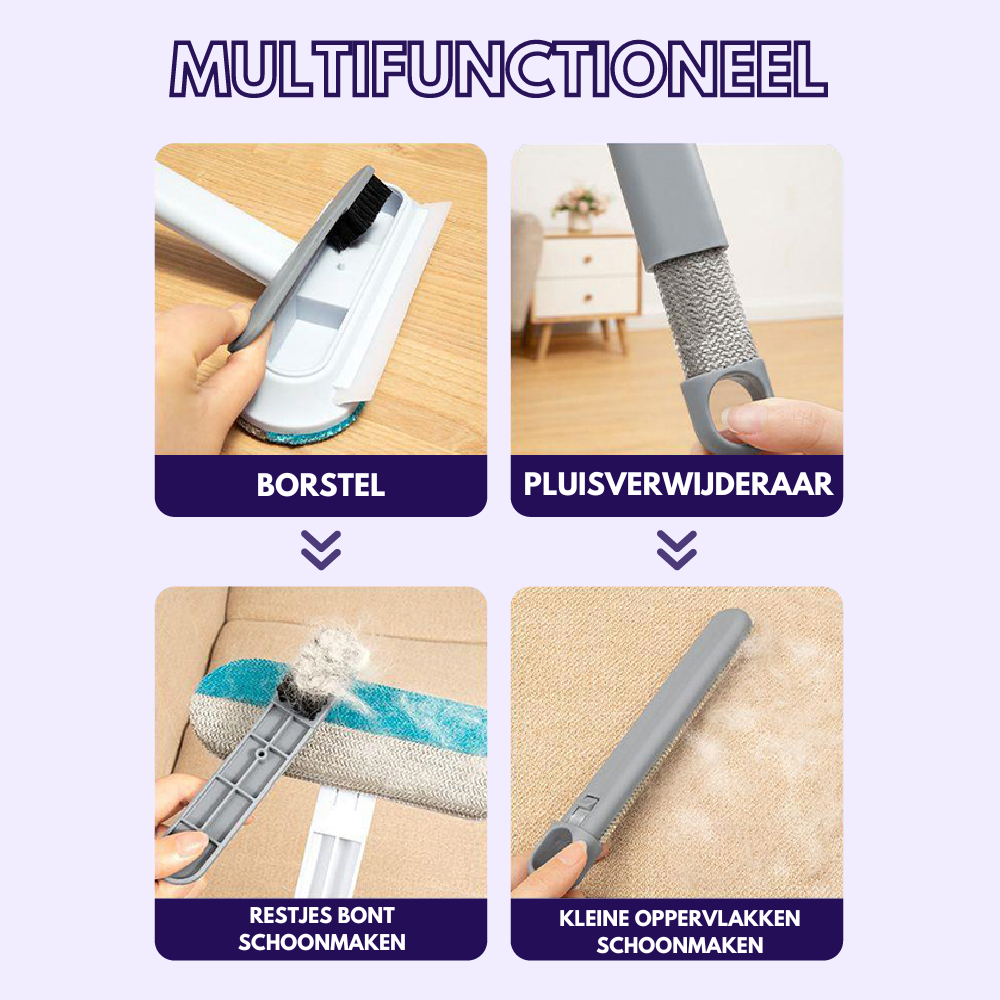 Niki | 3-in-1 Pet Hair Remover - Petclean Pro