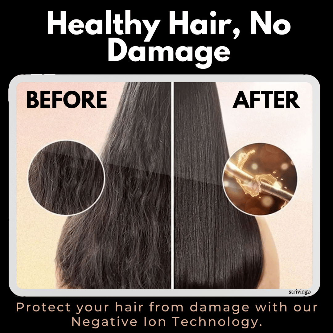 Niki | 3-in-1 Rotating Hair Dryer and Styler with Adjustable Temperature for Effortless Curls and Waves