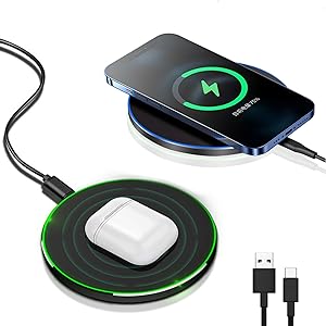 Niki | 30W Fast Wireless Charging Pad | Premium USB C MagSafe Charger for Apple iPhone, Samsung & Android - Fast Wireless Charging Pad