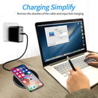 Niki | 30W Fast Wireless Charging Pad | Premium USB C MagSafe Charger for Apple iPhone, Samsung & Android - Fast Wireless Charging Pad