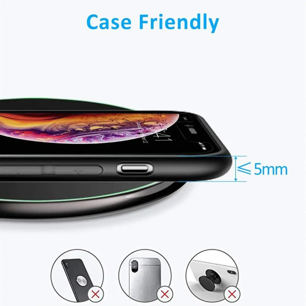 Niki | 30W Fast Wireless Charging Pad | Premium USB C MagSafe Charger for Apple iPhone, Samsung & Android - Fast Wireless Charging Pad