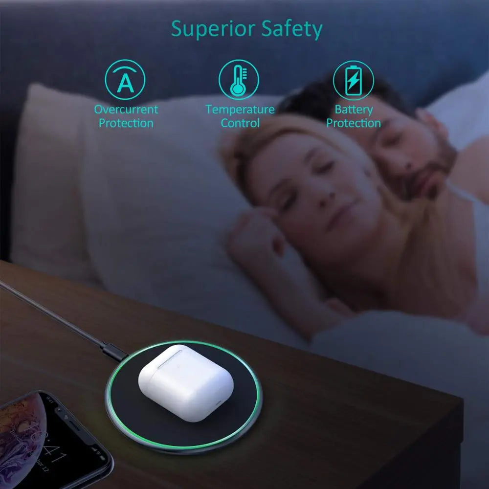 Niki | 30W Fast Wireless Charging Pad | Premium USB C MagSafe Charger for Apple iPhone, Samsung & Android - Fast Wireless Charging Pad