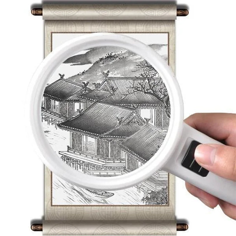 Niki | 30x Optical Magnifying Glass with LED Light