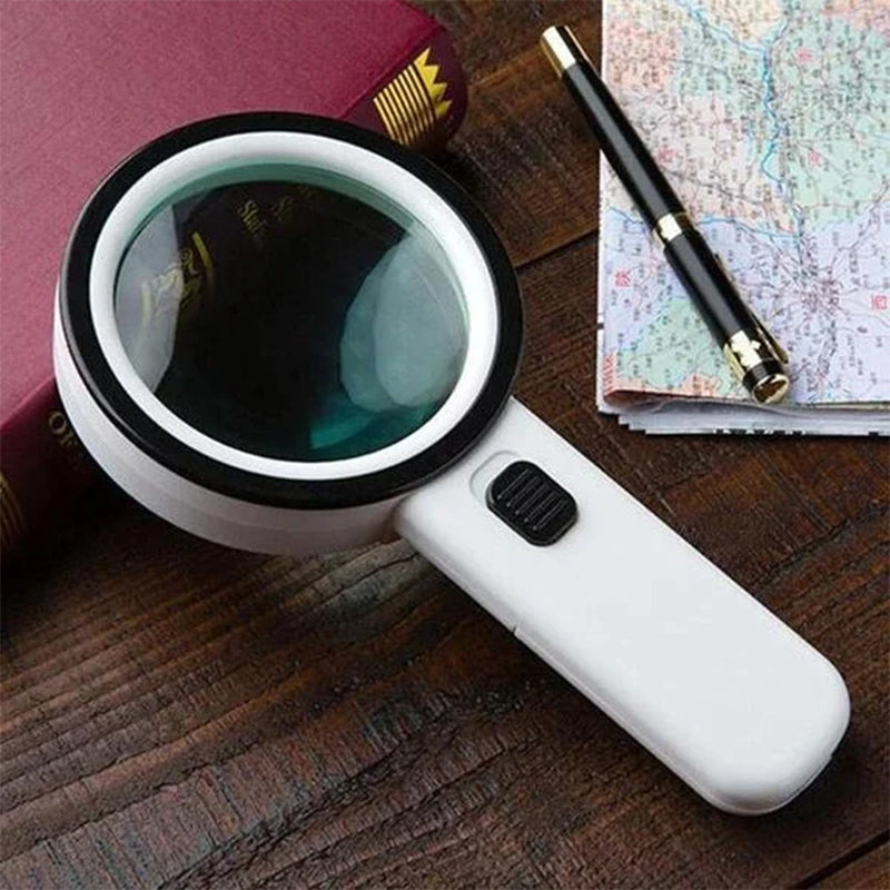 Niki | 30x Optical Magnifying Glass with LED Light