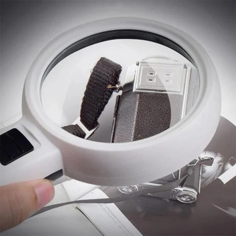 Niki | 30x Optical Magnifying Glass with LED Light