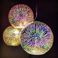 Niki | 3D Firework Glass Pendant Light | Creative Colored Glass Design