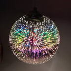 Niki | 3D Firework Glass Pendant Light | Creative Colored Glass Design