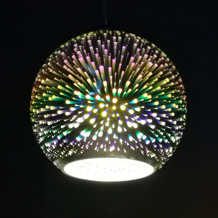 Niki | 3D Firework Glass Pendant Light | Creative Colored Glass Design
