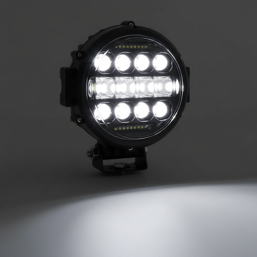7-inch Round LED Off-Road Vehicle Light