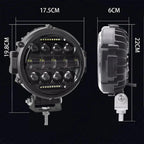 7-inch Round LED Off-Road Vehicle Light