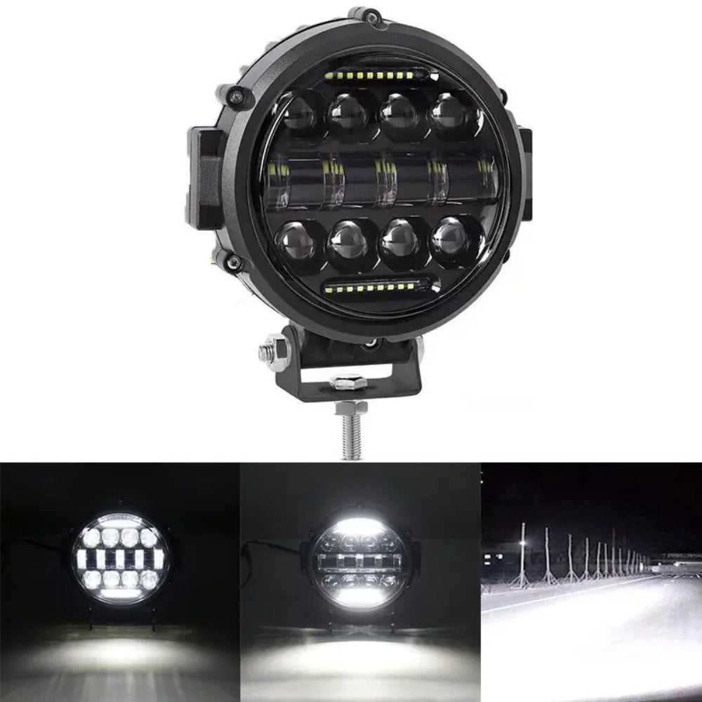 7-inch Round LED Off-Road Vehicle Light