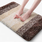 Niki | Non-Slip Bath Mat with Graduated Stripes for Absorbency