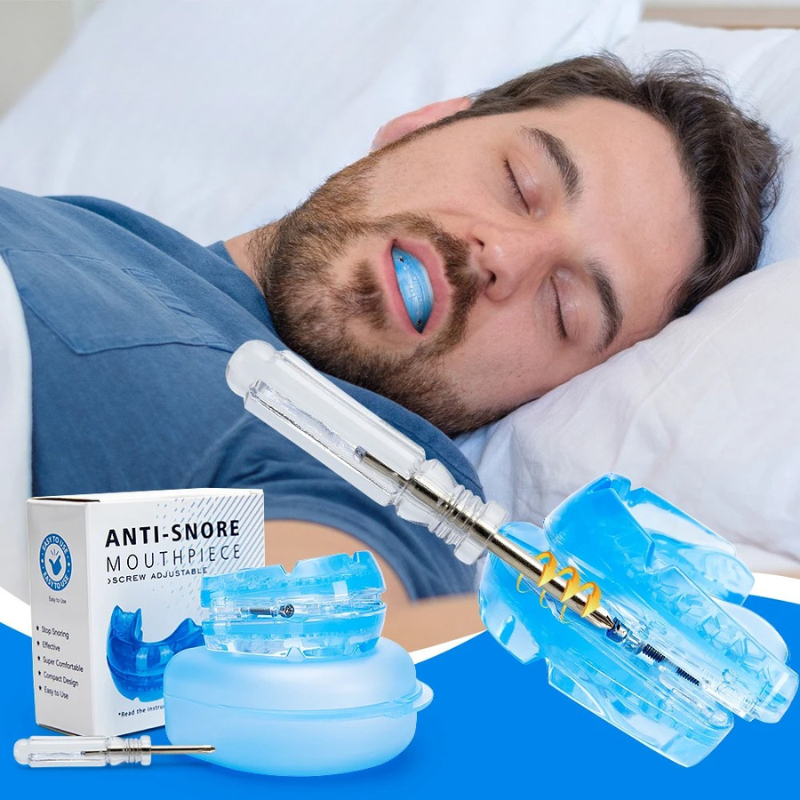 Niki | Adjustable Anti-Snoring Mouthguard Made of BPA-Free Material