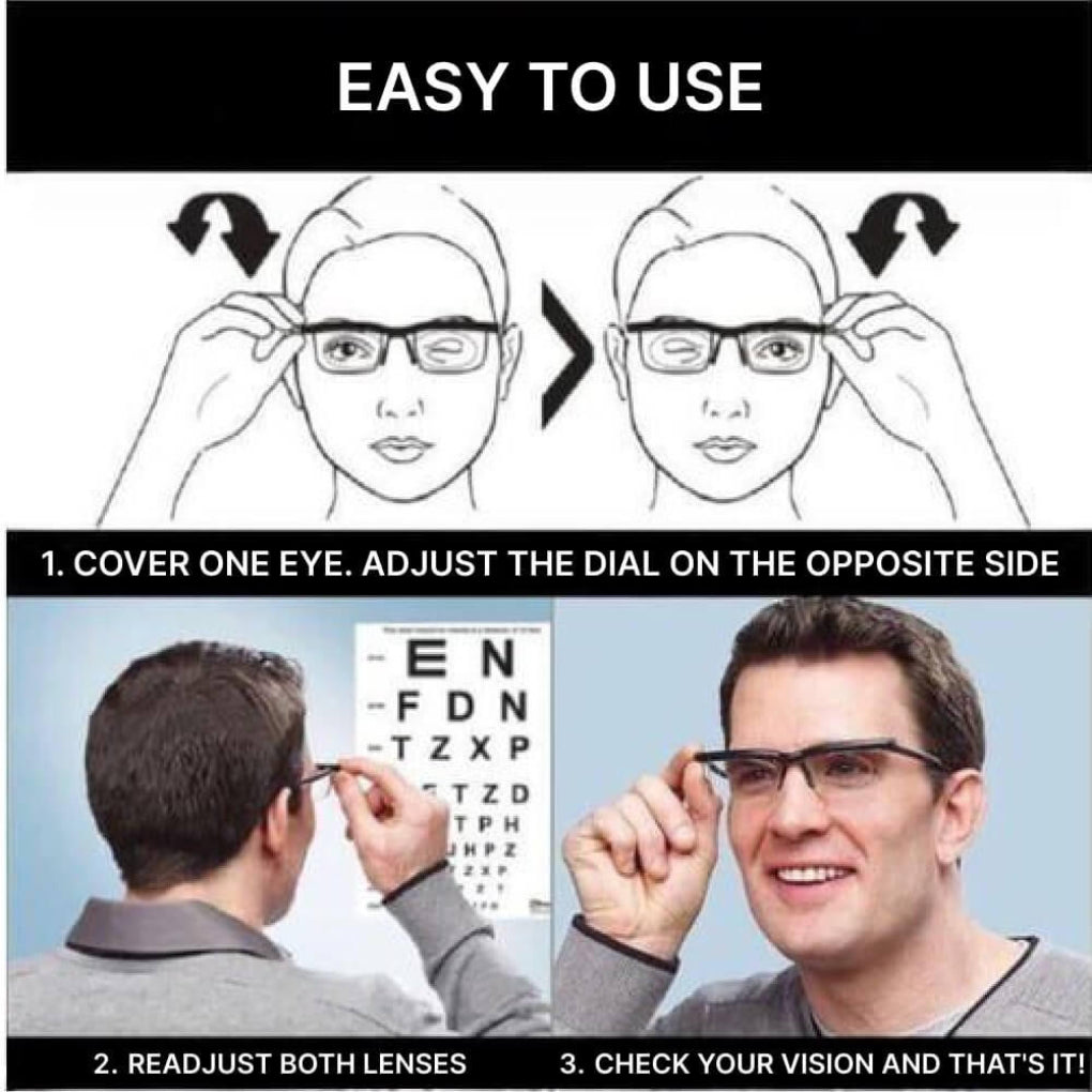Niki | Adjustable Dial Prescription Glasses