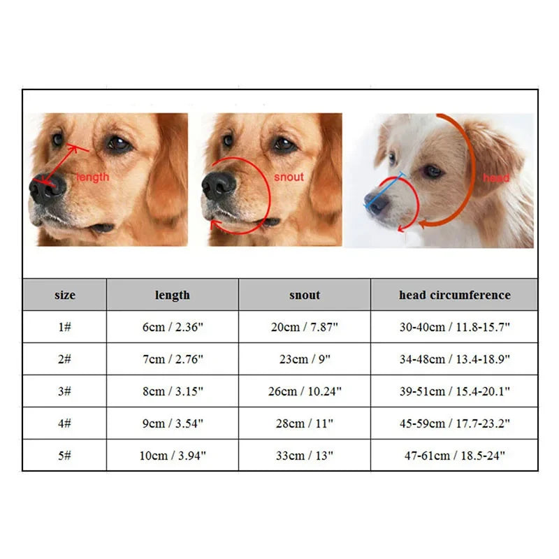 Niki | Adjustable Silicone Dog Muzzle