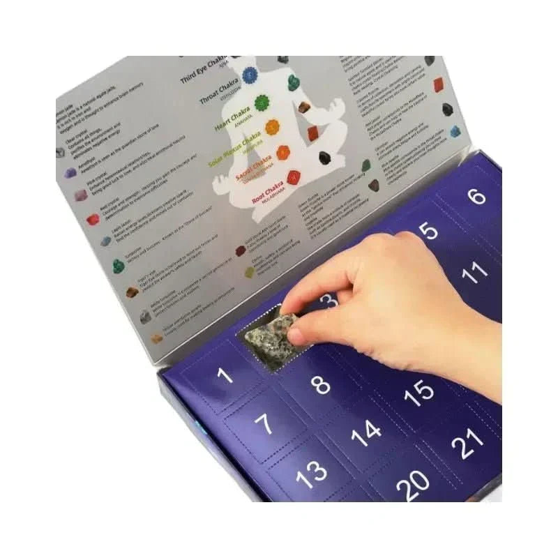 Niki | Advent Calendar with 24 Real Gemstones for Young Explorers