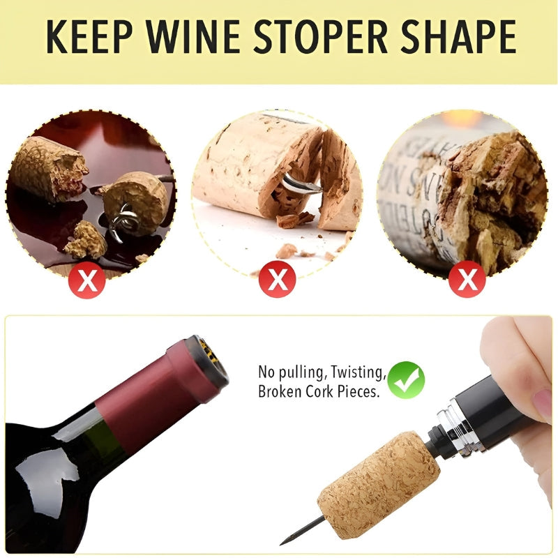 Niki | Effortless Air Pressure Wine Opener