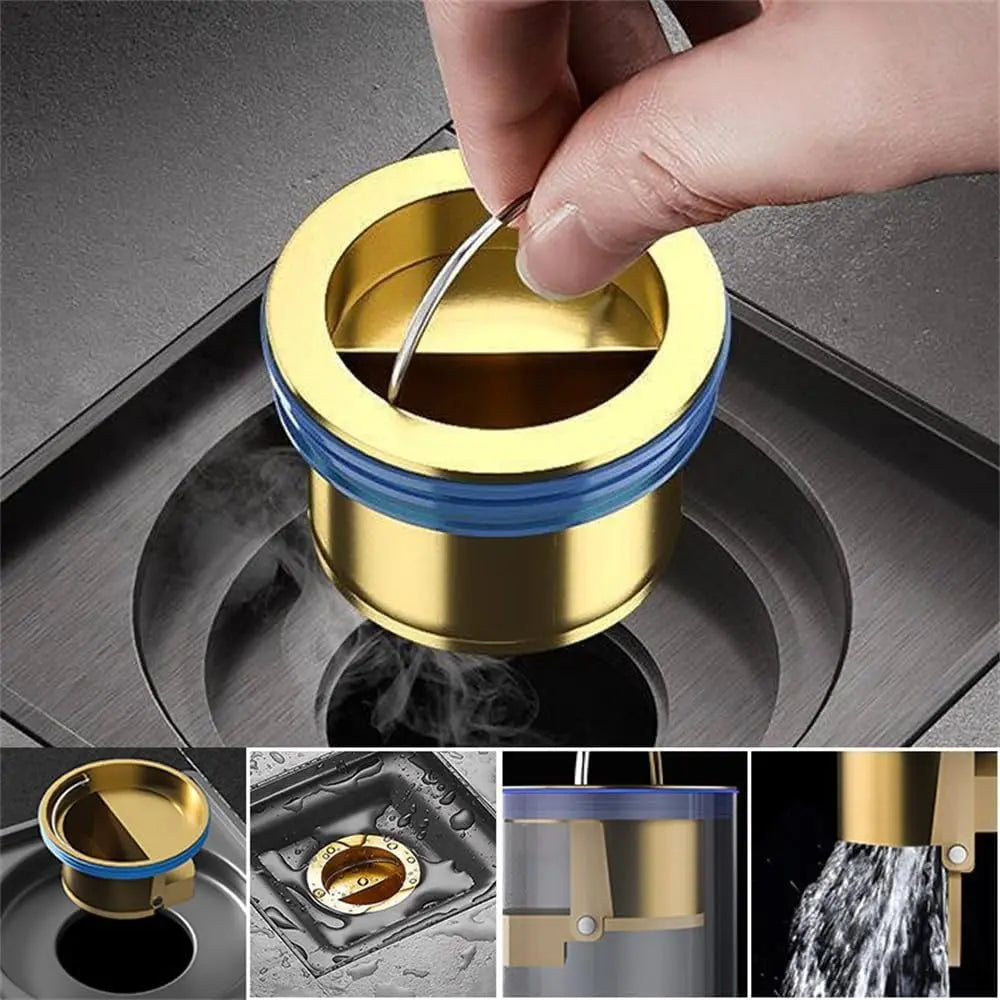Niki | Anti-Odor Drainage Core made of Brass – Reliably Stops Drain & Pipe Odors