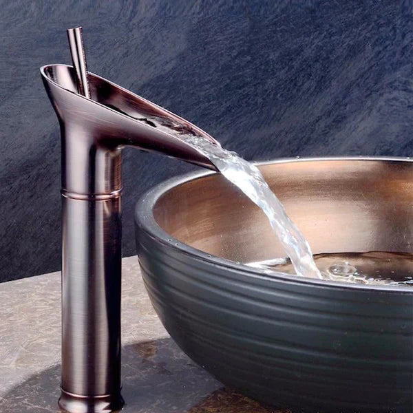 Niki | Antique Waterfall Bathroom Faucet