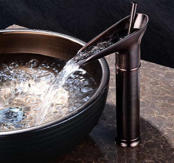Niki | Antique Waterfall Bathroom Faucet
