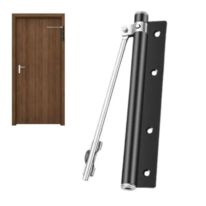 Niki | Automatic door closer – Stainless steel, quiet, easy installation