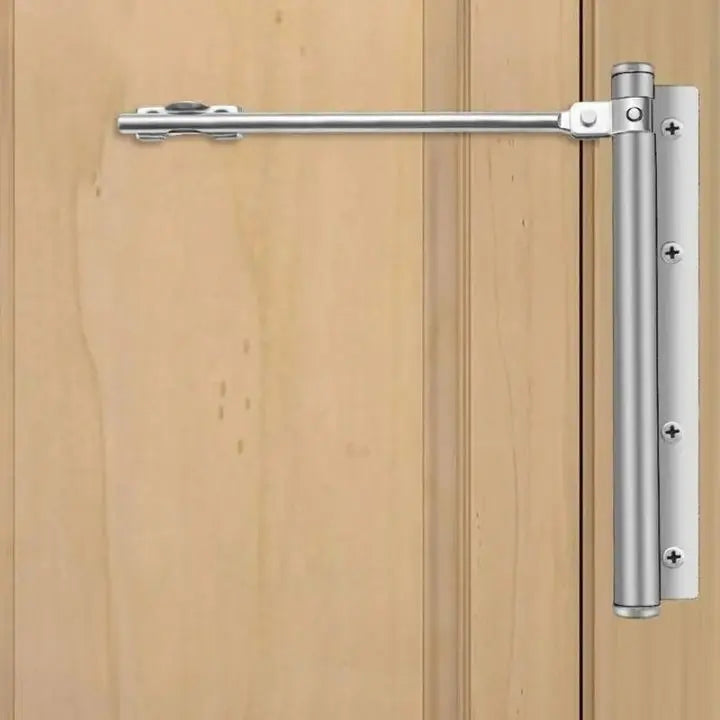 Niki | Automatic door closer – Stainless steel, quiet, easy installation