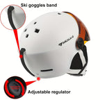 Niki | Autumn Quality Ski Helmet with Removable Parts – Safe and Comfortable for Outdoor Activities