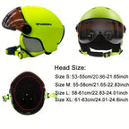 Niki | Autumn Quality Ski Helmet with Removable Parts – Safe and Comfortable for Outdoor Activities