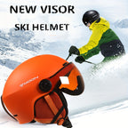 Niki | Autumn Quality Ski Helmet with Removable Parts – Safe and Comfortable for Outdoor Activities