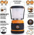 Niki | Ayl LED Camping Lamp 1800Lm, Rechargeable, 4 Light Modes, Waterproof, 4400Mah Power Bank -