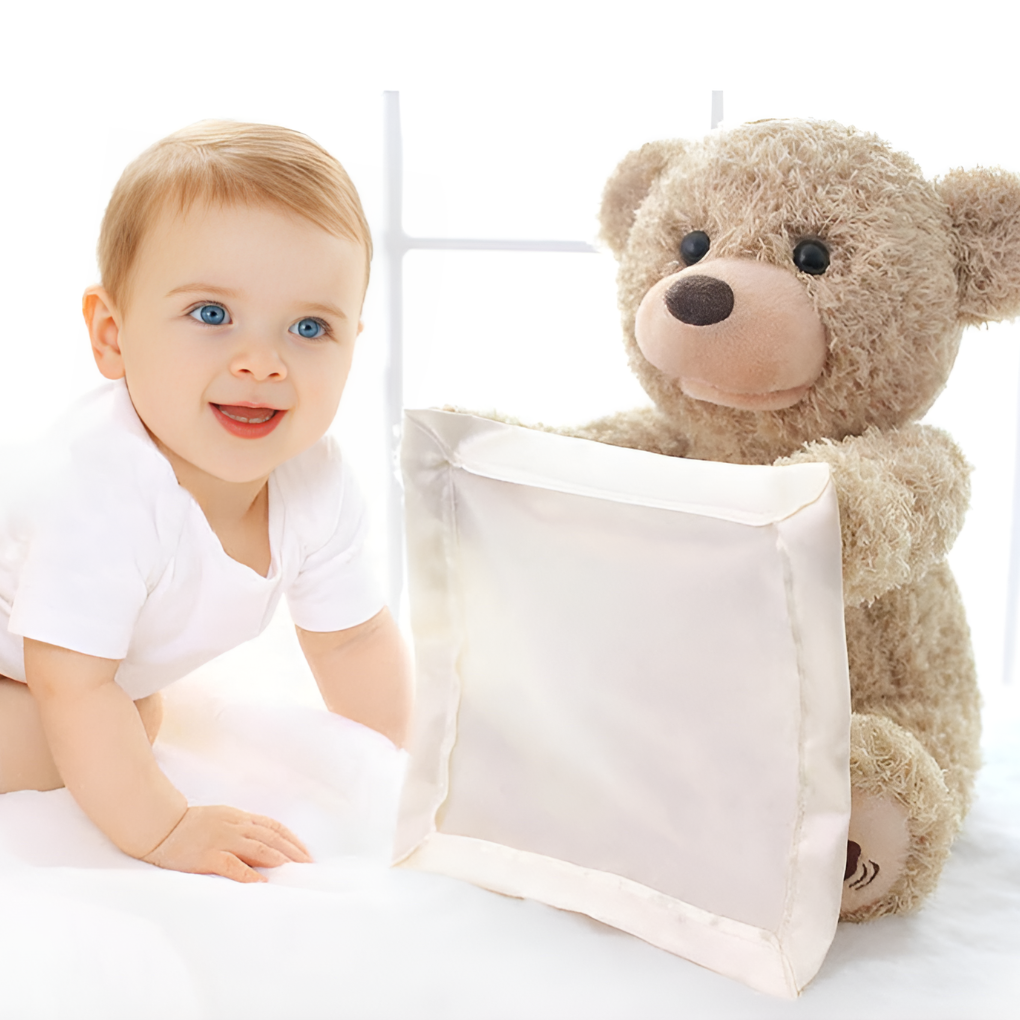 Niki | Baby Interactive Peek-A-Boo Teddy Bear Toy