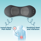 Niki | Back Pain Massagers with Heat & Vibration, Back Support for Sciatica Relief, Lumbar Pain & Posture Correction – 3-in-1 Home Therapy