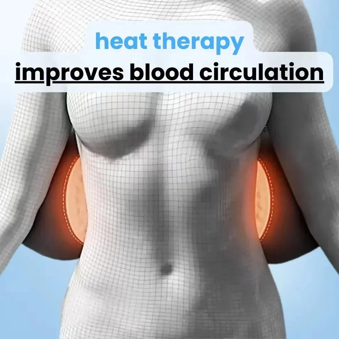 Niki | Back Pain Massagers with Heat & Vibration, Back Support for Sciatica Relief, Lumbar Pain & Posture Correction – 3-in-1 Home Therapy