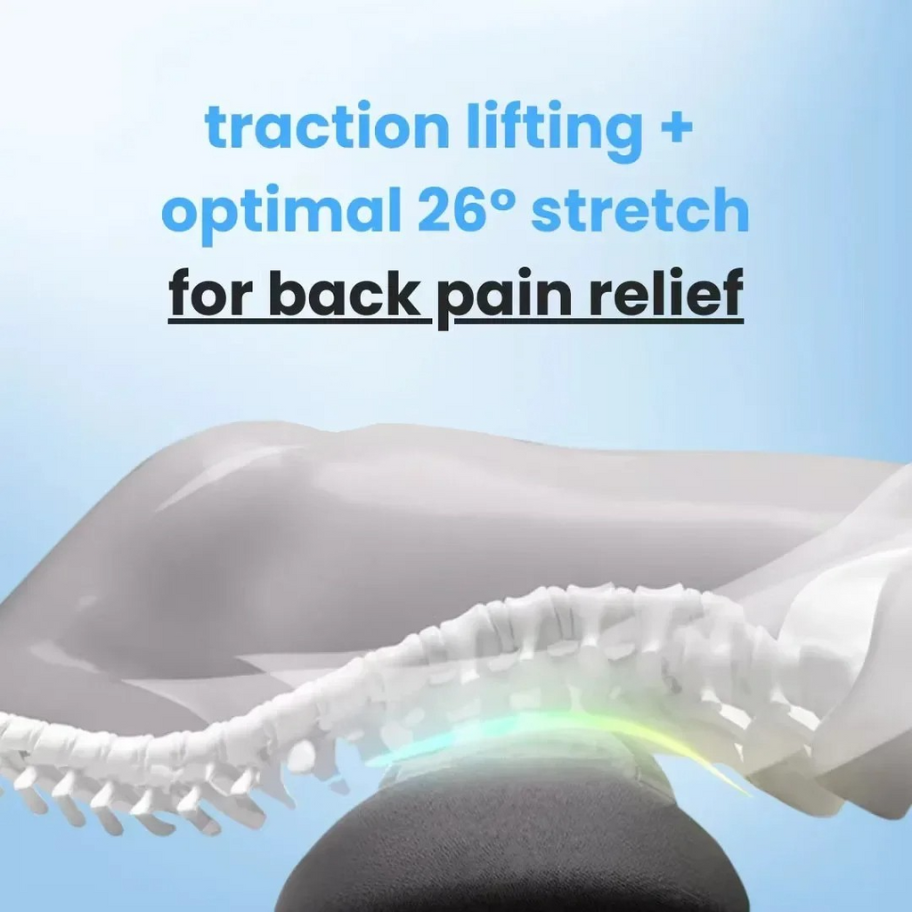 Niki | Back Pain Massagers with Heat & Vibration, Back Support for Sciatica Relief, Lumbar Pain & Posture Correction – 3-in-1 Home Therapy